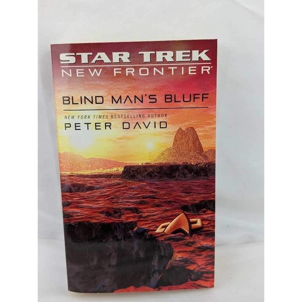 Star Trek Paperback Blind Mans Bluff New Frontier Peter David